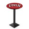 Holland Bar Stool Co 36" Blk Wrinkle UNLV Pub Table L217B3628UNevLV - alternate 1
